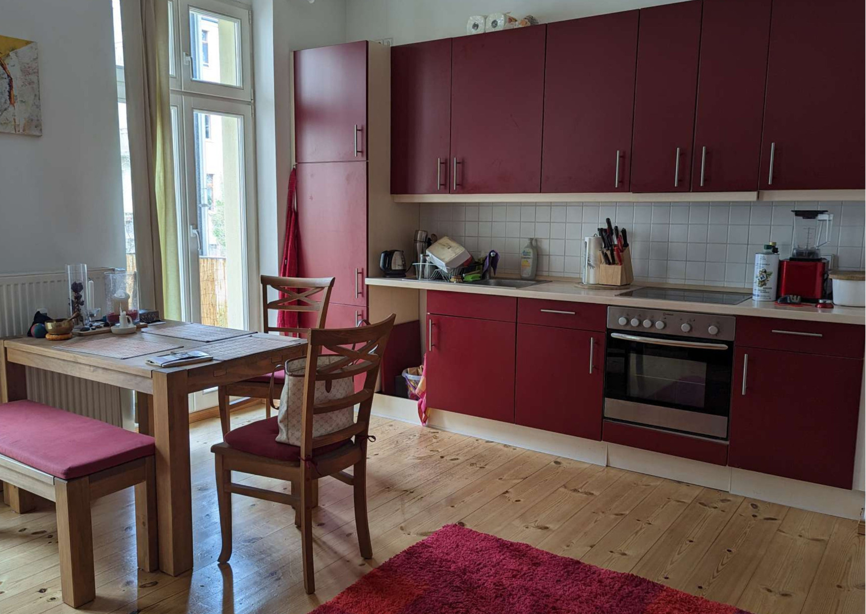 Küche - in - 2 -Zimmer -Wohnung - in - Potsdam