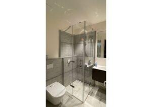 Badezimmer im Studio-Apartment