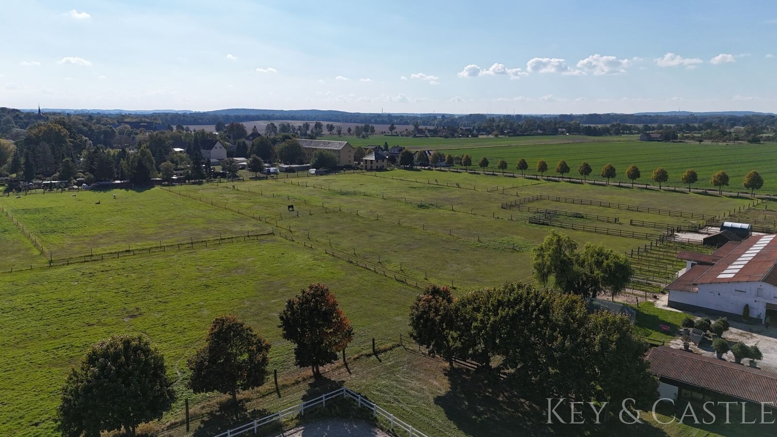 arrondiertes Weideland