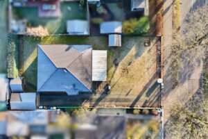 Luftansicht Grundstück