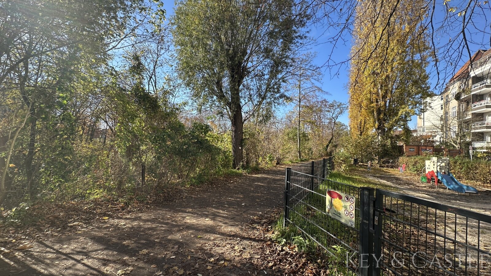 Weg am Teltowkanal