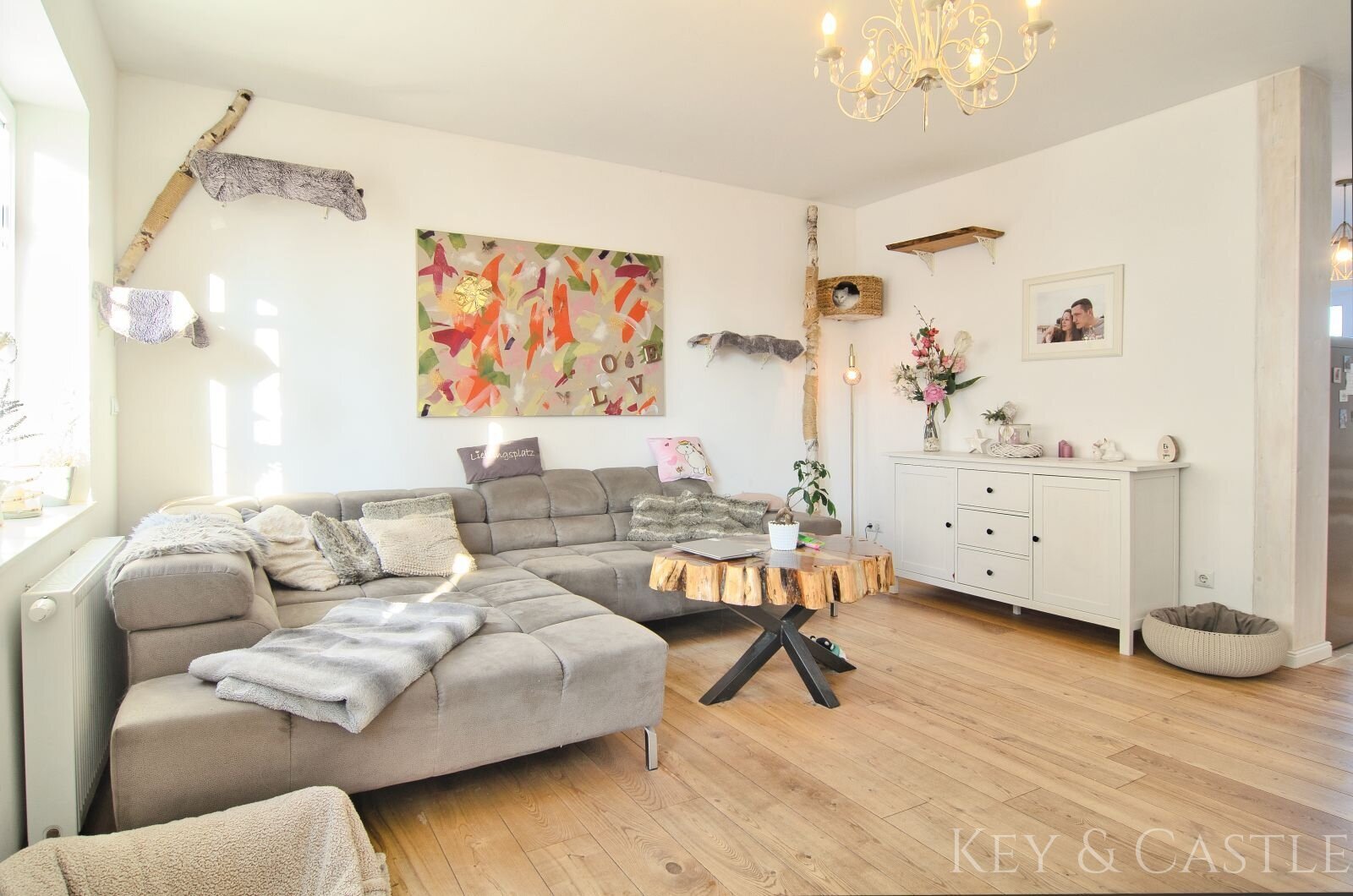 Wohnzimmer EG.